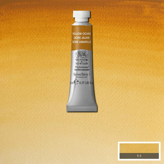 Winsor & Newton Professional Watercolour Series 1 5ml - Yellow Ochre