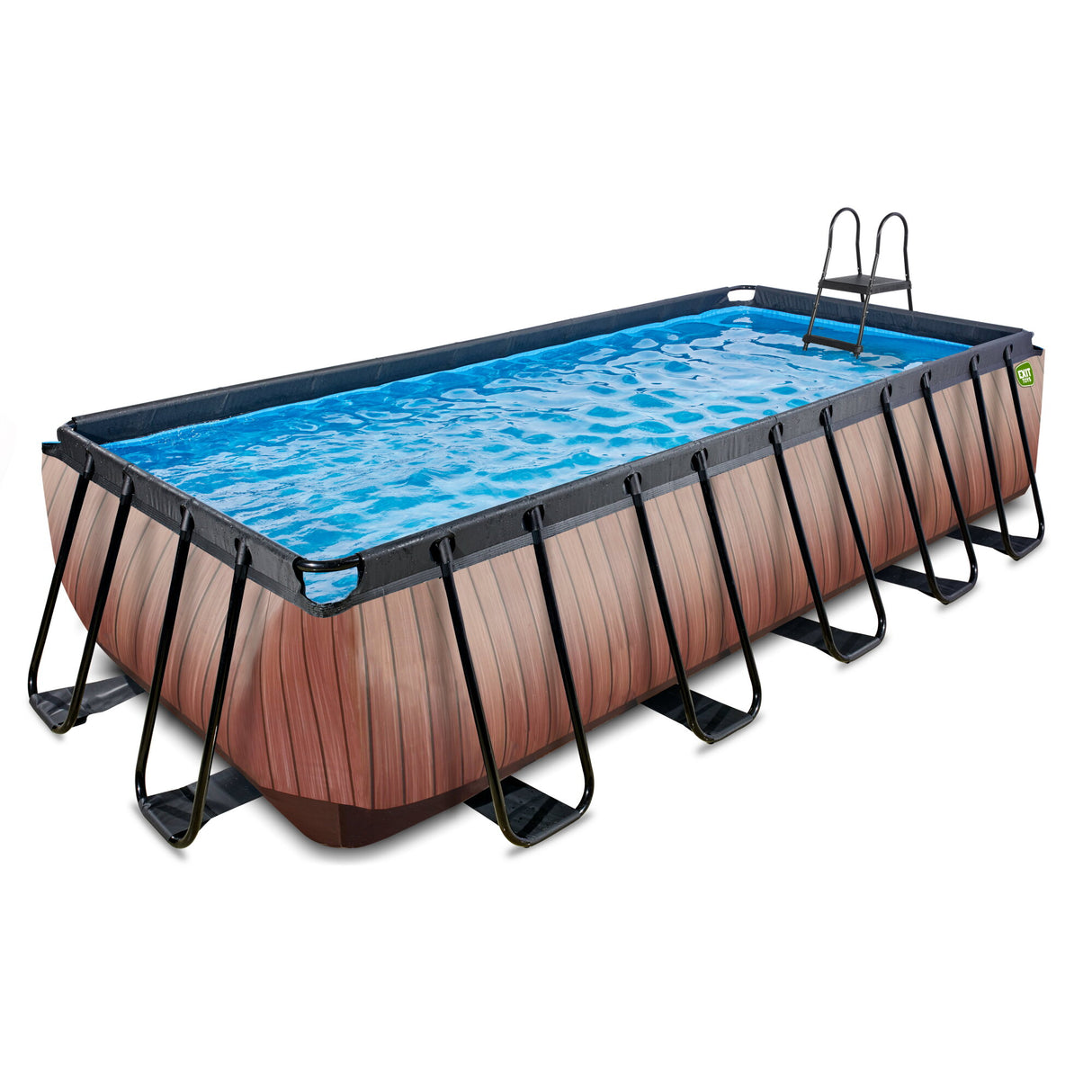 Wooden Brown Frame Pool