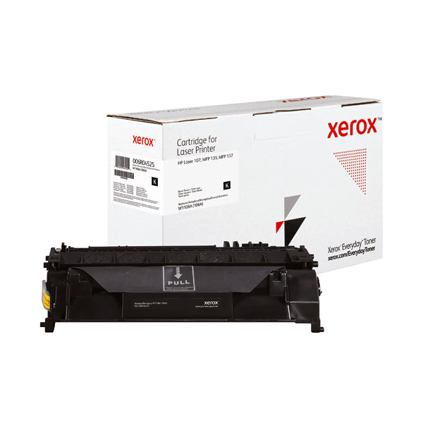 Xerox Everyday Replacement For W1106A Laser Toner Black 006R04525