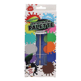 World of Colour - 12 Colour Watercolour Paint Palette with Brush