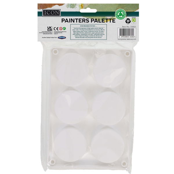 Icon Plastic Paint Palette