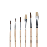 Icon Craft Paint Brushes (6 Pack)