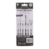 Icon Paint Brushes - Assorted Sizes (10 Pack)