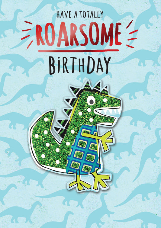 Greeting Card Dinosaur Birthday Card