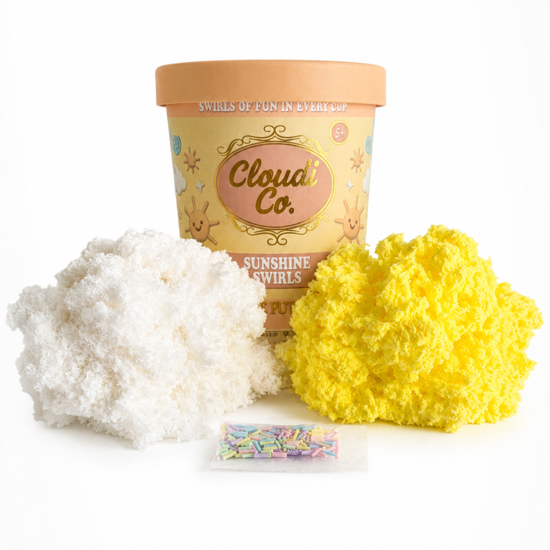 Cloudi Co. 10oz Putty - Sunshine Swirls