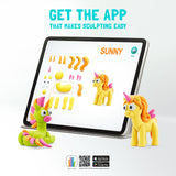 Hey Clay - Rainbow Unicorns Set (15 Cans)