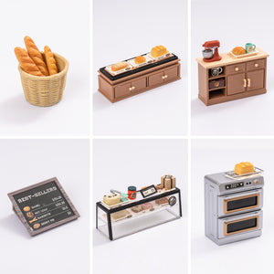 Rolife Golden Wheat Bakery DIY Miniature House