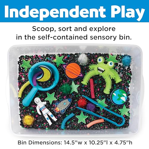 Sensory Bin - Outer Space