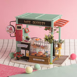 Rolife Dessert Shop DGM06 DIY Miniature Sweets Station Kit