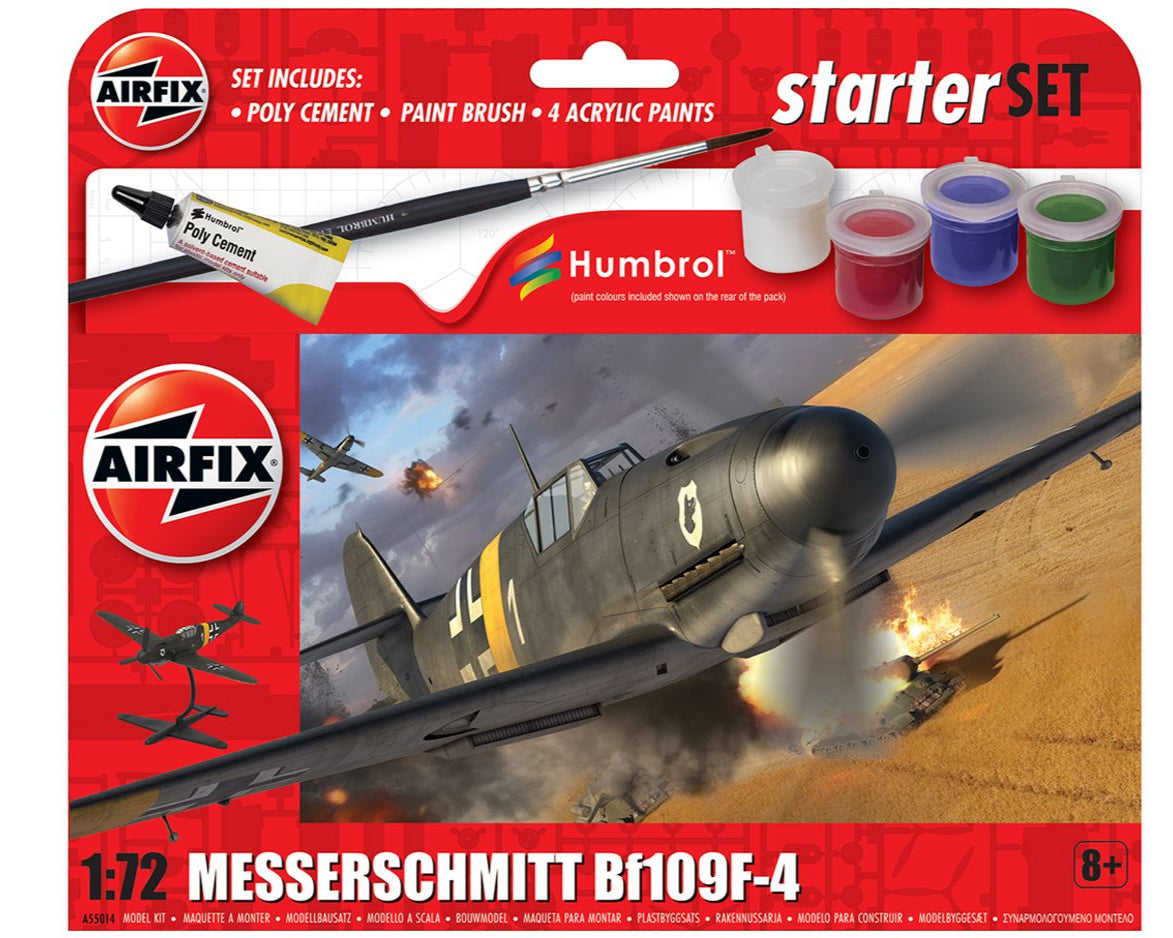 Airfix Gift Starter Set - Messerschmitt Bf109F-4