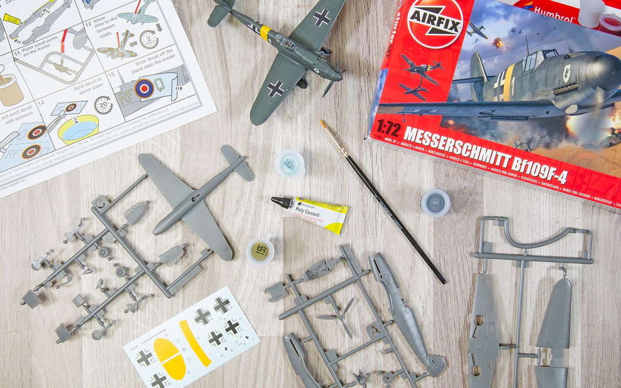 Airfix Gift Starter Set - Messerschmitt Bf109F-4