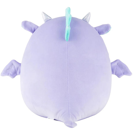 Squishmallow 12 Inch - Drow Purple Dragon with Teal Belly