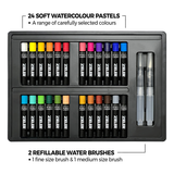 Zieler Water Soluble Oil Pastel Intense (Set of 24)