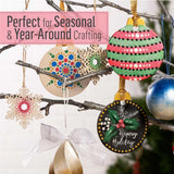 FolkArt Multi-Surface Glitter Acrylic 59ml - Fiery Red