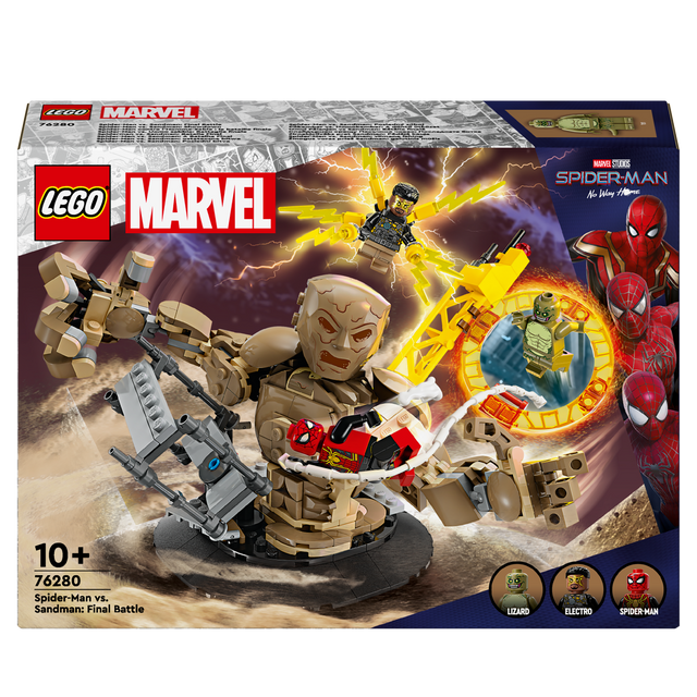 Lego Marvel Spider-Man vs. Sandman: Final Battle Set