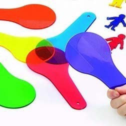 Colour Paddles (6 Pack)