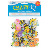 Bee Foam Stickers (120 Pack)