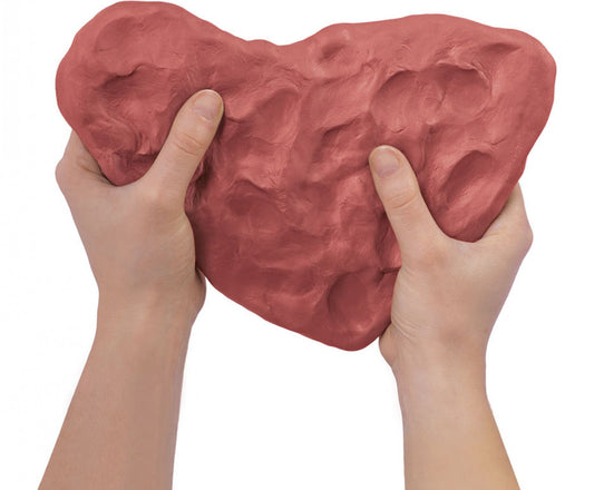 Jovi Air Dry Clay Bar - 250g Terracotta