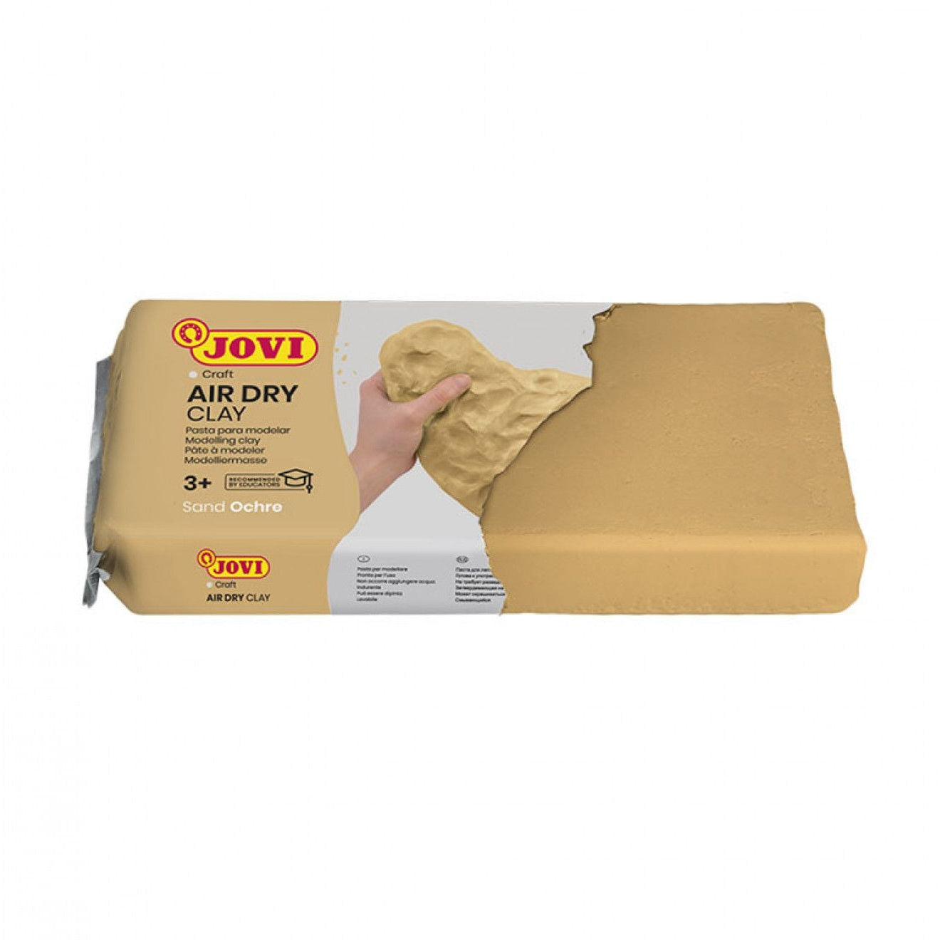 Jovi Air Dry Clay Bar 500g - Ocher