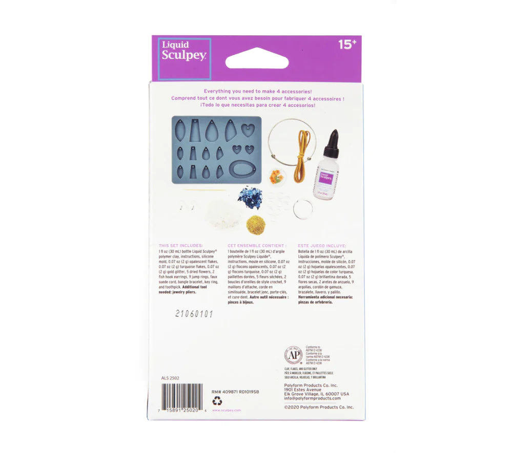 Sculpey Premo Clay Mokume Gane Jewellery Making Kit