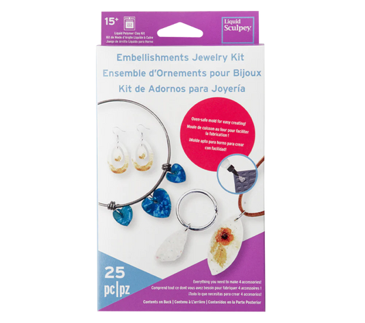 Liquid Sculpey Embellishments Jewellery Kit