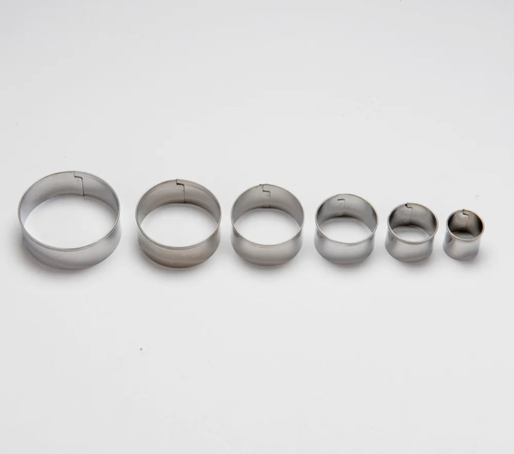 Sculpey Tools Graduated Cutters: Circle 6 Pack