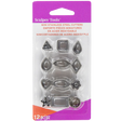 Sculpey Tools Mini Metal Cutters: Geometric 12 Pack