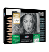 Zieler 10 Artists Pencil Sketching Set