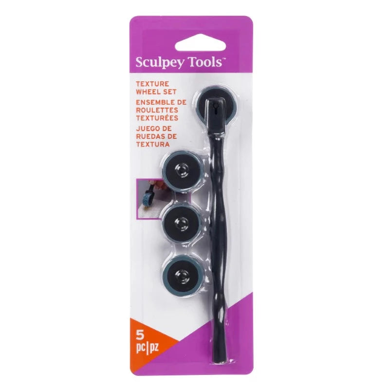 Sculpey Tools Clay Texture Wheel Set – Art & Hobby