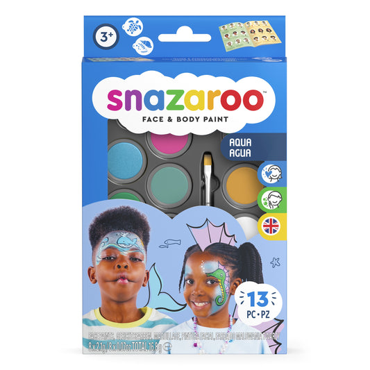 Snazaroo Aqua Face Paint Kit