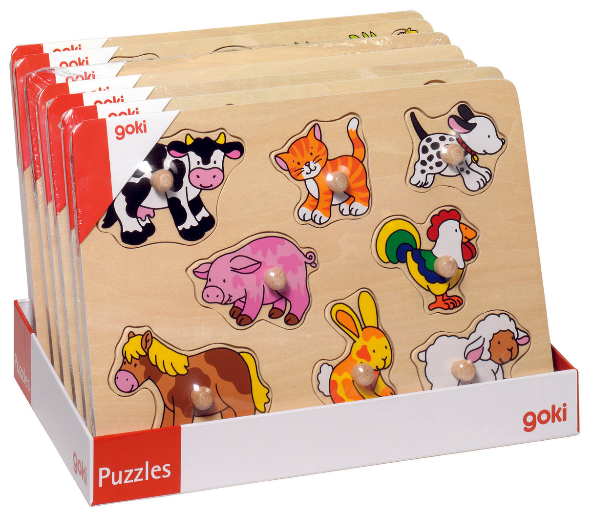 GOKI LIFT-OUT WOODEN JIGSAW