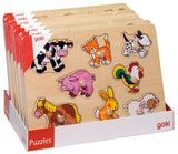 GOKI LIFT-OUT WOODEN JIGSAW