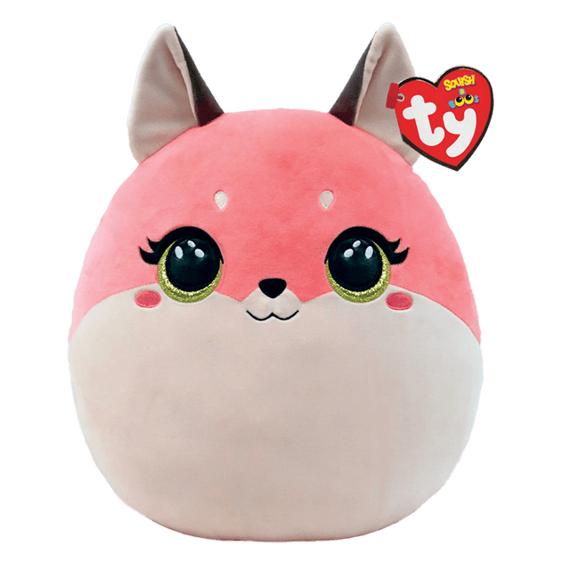 Squish-a-Boo 14 Inch - Roxie the Pink Fox