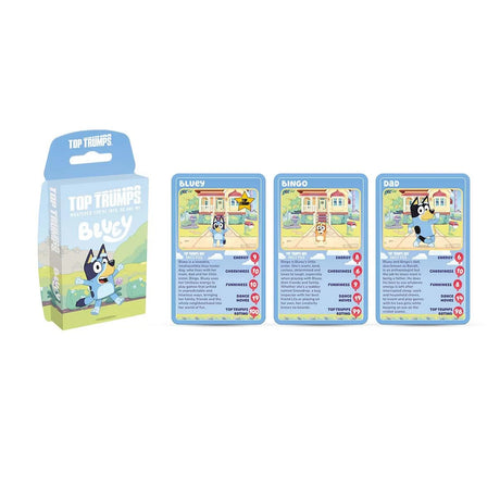 Top Trumps Card Game - Bluey