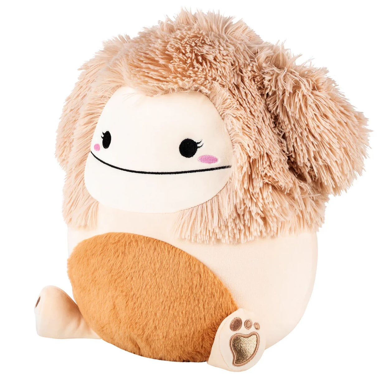 Squishmallows 12 Inch - Diva the Cream Bigfoot with Tan Belly