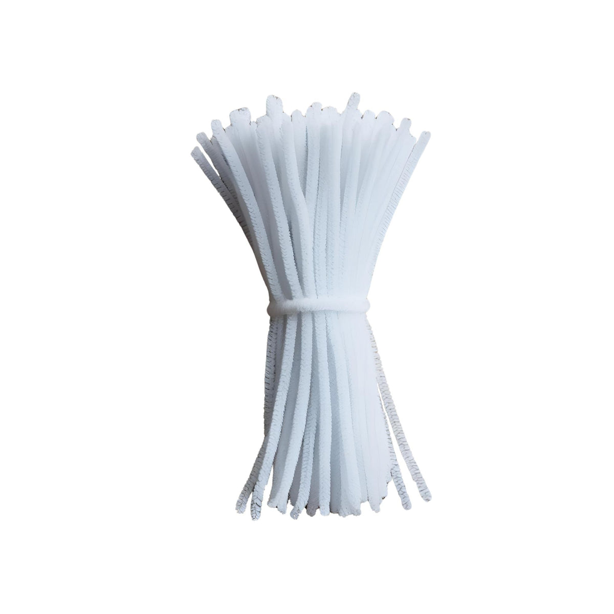 Pipe Cleaners 15cm - White (50 Pieces)