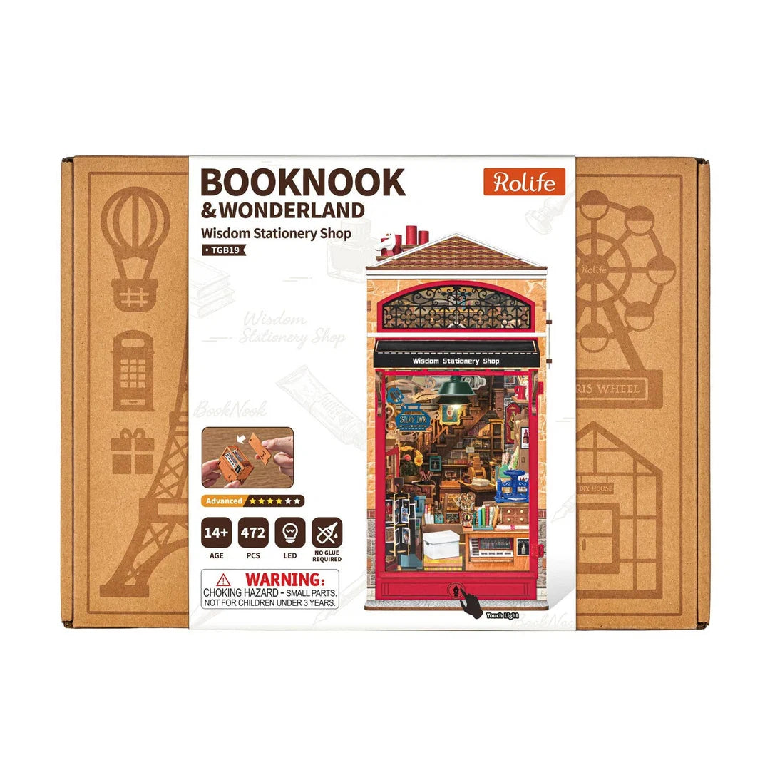 Rolife DIY Book Nook - Wisdom Stationery Shop