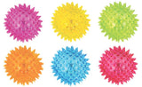 Neon Flashing Spiky Balls 6.5cm (Assortment)