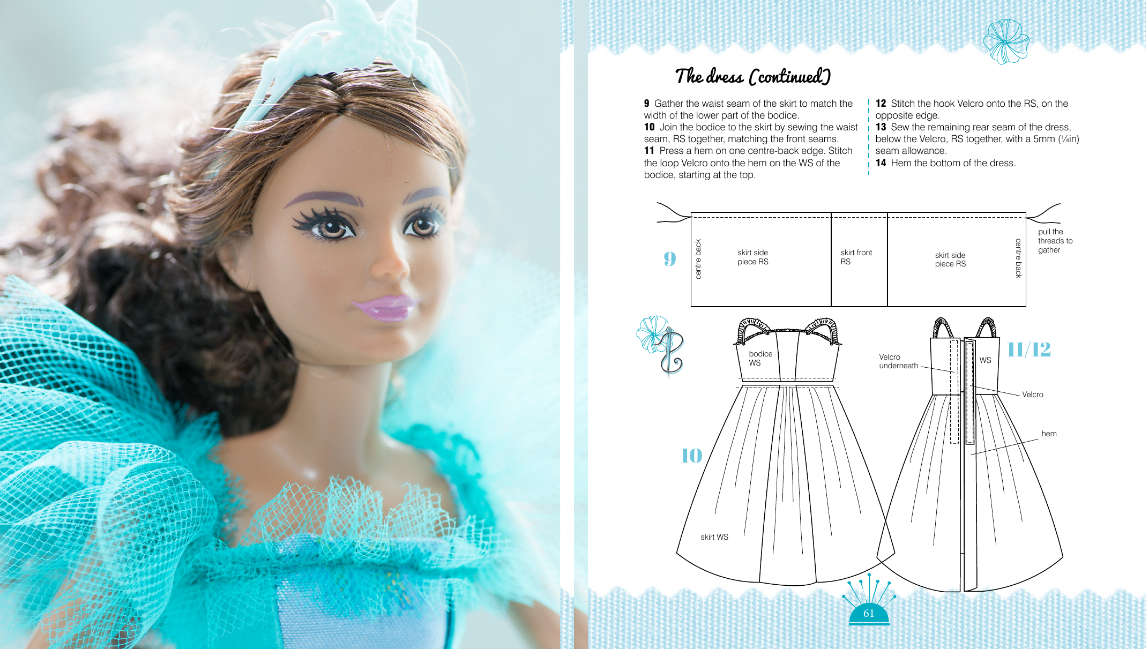 Sewing Clothes for Barbie Book