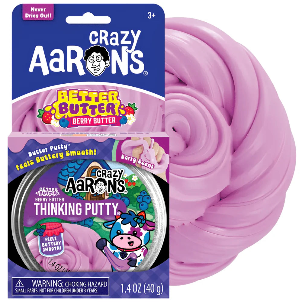 Crazy Aaron's Thinking Putty - Better Butter Berry Butter
