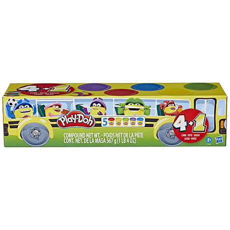 Play-Doh School Bus 5 Pack