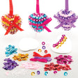 Baker Ross Heart Sequin Decoration Kits (Pack of 3)