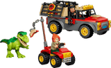 Toy truck and dinosaur with a character on a transparent background