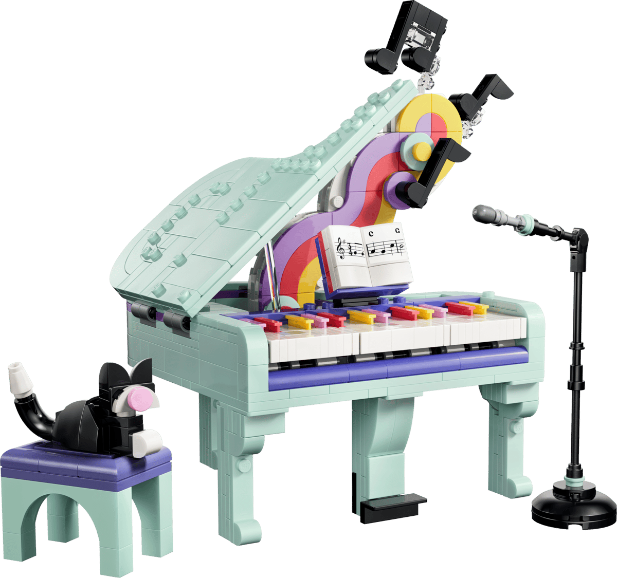 LEGO Creator 3 in 1 - Music Decor Piano with Cat