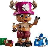Toy figure of Tony Tony Chopper from One Piece with a transparent background