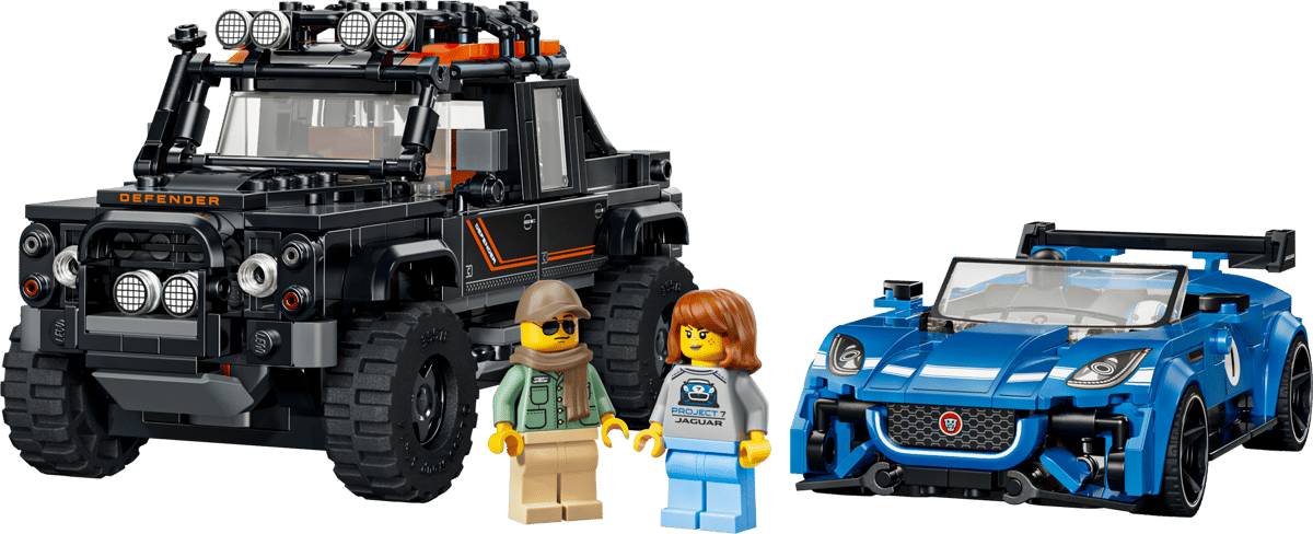 LEGO Speed Champions - Jaguar Project 7 & Land Rover Defender