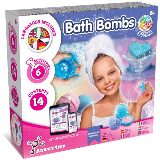 Science4you Bath Bombs Science Kit