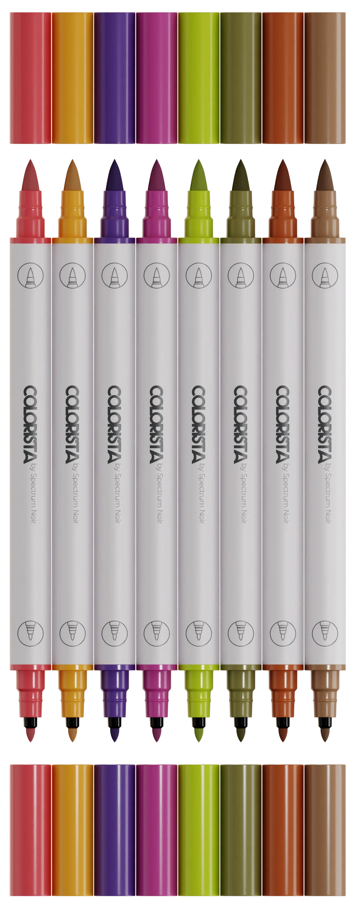 Colorista - Watercolour Marker - Botanic Accents 8pc