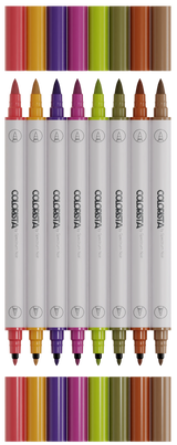 Colorista - Watercolour Marker - Botanic Accents 8pc