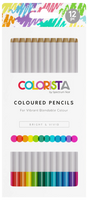 Colorista - Coloured Pencil - Bright & Vivid 12pc